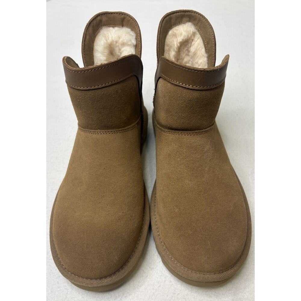 NWT UGG Mini Lunara Bootie Chestnut Tan Women’s Size 6 ($170) No Box